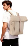 תיק החתלה דגם Urban Rolltop מבית Baby Boss - צבע בז' מלאנג'