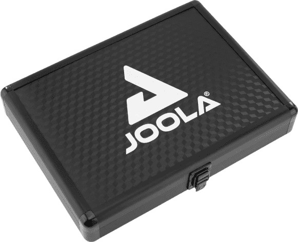 כיסוי למחבט טניס שולחן וכדורים קשיח JOOLA Aluminum Racket Case