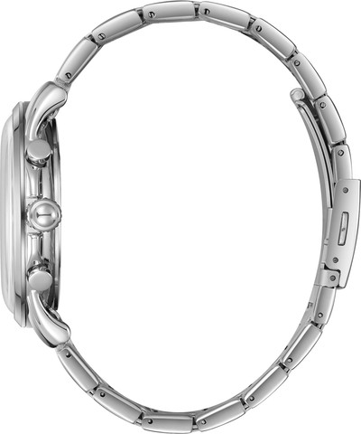 שעון גברים Lee Cooper London LC08068.330 כסף עם צמיד פלדת אל-חלד Multi Function