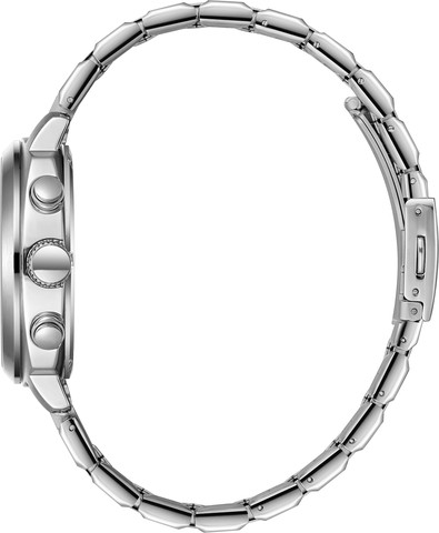 שעון גברים Lee Cooper LC08144.350 – רצועת פלדת אל-חלד, לוח שחור, Multi Function