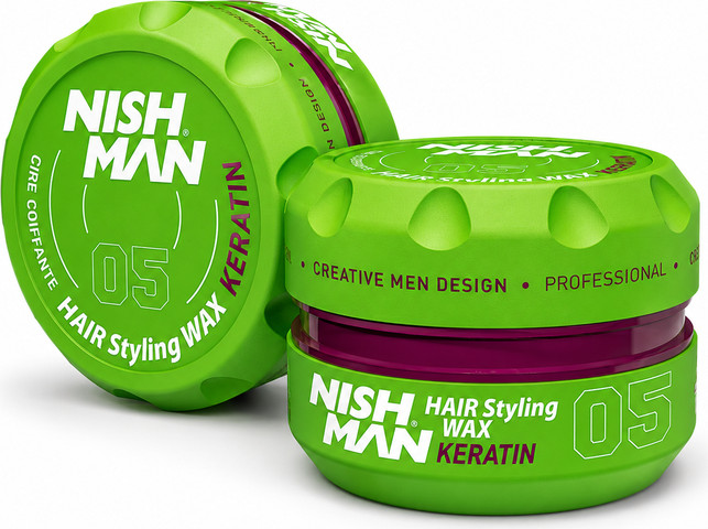 NISHMAN Hair Styling Wax 05 – Keratin
