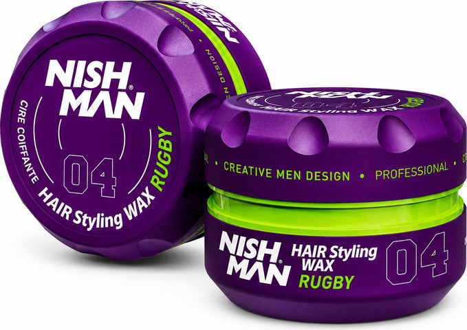 NISHMAN Hair Styling Wax 04 – Rugby