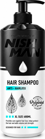 NISHMAN Anti-Hair Loss Shampoo – Hair Shampoo שמפו