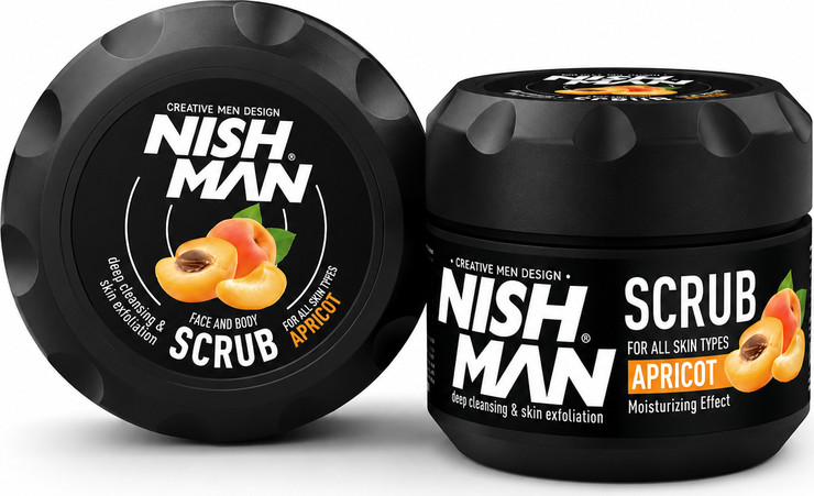NISHMAN Apricot Face & Body Scrub