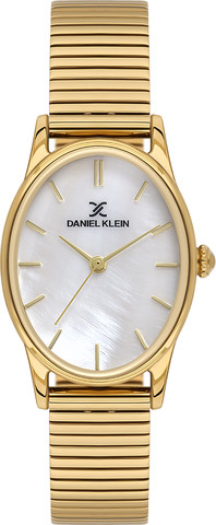 שעון נשים Daniel Klein DK.1.14296-2 – זהב אלגנטי בעיצוב קלאסי