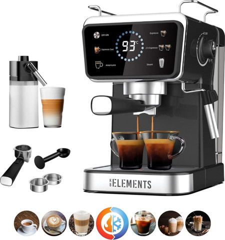 מכונת קפה אספרסו וקפסולות Fakir פאקיר Espresso Barista EPM-4018