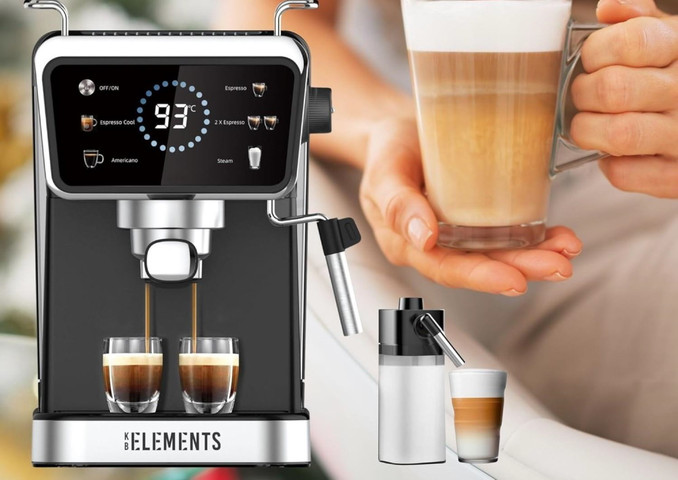 מכונת קפה אספרסו וקפסולות Fakir פאקיר Espresso Barista EPM-4018