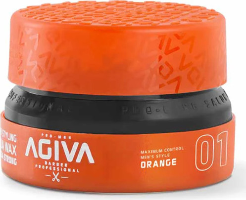 ווקס לשיער Agiva Aqua Wax Strong Orange 01 155 ML אגיבה