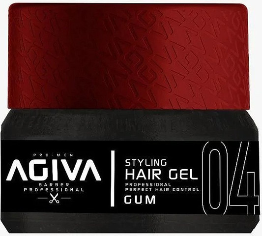 Agiva Styling Hair Gel Gum 04 700ml - ג'ל גמיש לעיצוב ללא גבולות