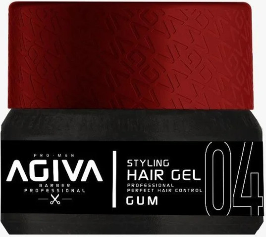 Agiva Styling Hair Gel Gum 04 200ml - ג'ל גמיש לעיצוב ללא גבולות