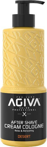 קרם לאחר גילוח Agiva After Shave Cream Cologne 400ml בניחוח Desert