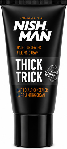 NISHMAN Thick Trick Hair Concealer Filling Cream – קרם למילוי והסוואת דלילות בשיער