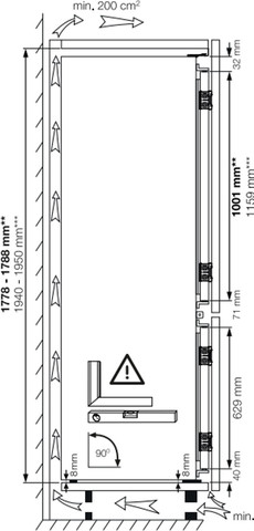מקרר אינטגרלי מקפיא תחתון - 254 ליטר Beko בקו RCNE275K54BI