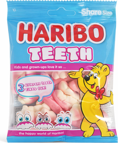 Haribo teeth הריבו שיניים גומי