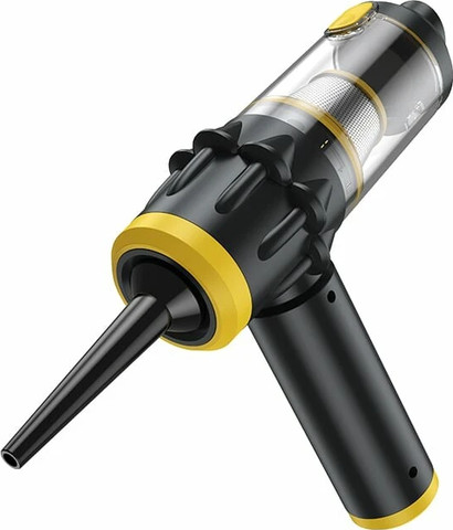 שואב אבק לרכב אלחוטי חזק 120W עם מסנן HEPA – קומפקטי, נייד ורב שימושי