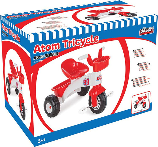 בימבה | בימבה לילדים | תלת אופן פדל ATOM