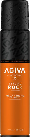 ספריי מקשיח אחיזה מגה חזקה Agiva Styling Rock Mega Strong 400ml אגיבה