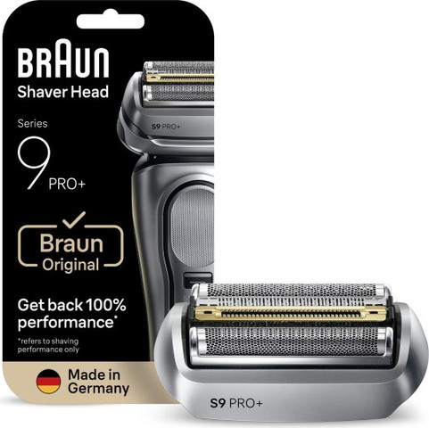 ראש למכונת גילוח בראון סדרה 9 מקורי החדש Braun Shaver Series 9 Pro + Replacement Head 96M