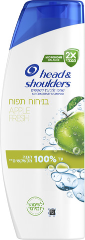 שמפו יומיומי למניעת קשקשים בניחוח תפוח