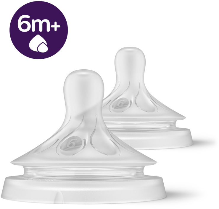פטמות נטורל ריספונס +6M שלב 6