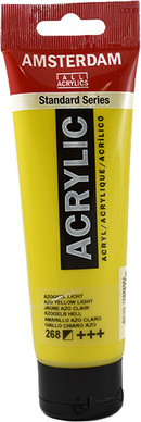 אקריליק Amsterdam בצבע  azo yellow L