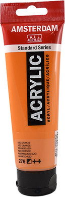 אקריליק Amsterdam בצבע azo orange
