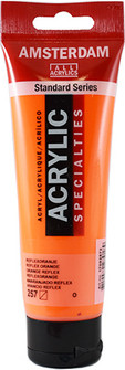 אקריליק ניאון Amsterdam בצבע  reflex orange