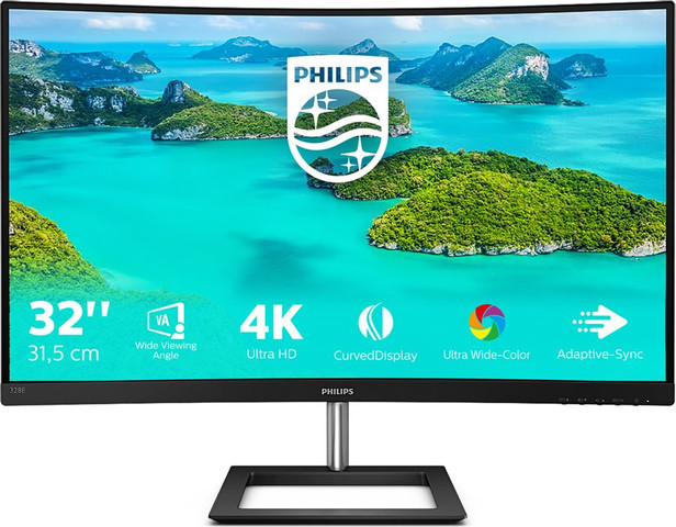 ‎מסך מחשב ‏31.5 ‏אינטש Philips 328E1CA/00 4K פיליפס
