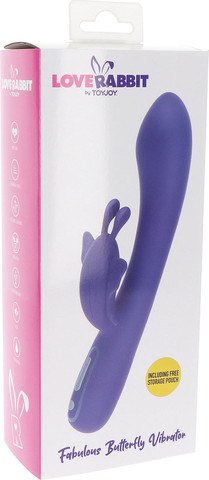 ויברטור הפרפרים | עוצמתי במיוחד | Butterfly Vibrator ,סגול