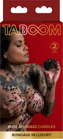 2 נרות בטמפרטורה נמוכה | BDSM | Luxury Rose Japanese Drip Candle ,MIX