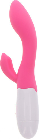 ויברטור סיליקון | 2 מנועים | Funky Lover Vibrator | ,ורוד