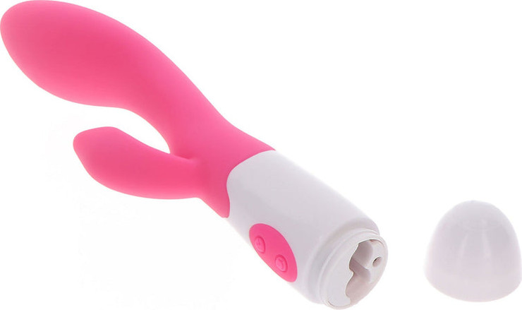 ויברטור סיליקון | 2 מנועים | Funky Lover Vibrator | ,ורוד