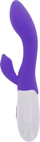 ויברטור סיליקון | 2 מנועים | Funky Lover Vibrator ,סגול
