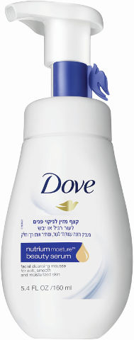 קצף מזין לניקוי פנים לעור רגיל או יבש
