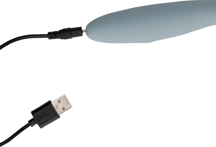 לאב ליין אולטרא סופט ULTRA SOFT USB G SPOT VIBRATOR GRAY