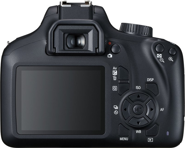 מצלמה DSLR כולל זוג עדשות Canon קנון EOS 4000D 18-55mm III+ 75-300mm III שחור
