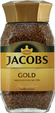 גולד קפה נמס מיובש בהקפאה