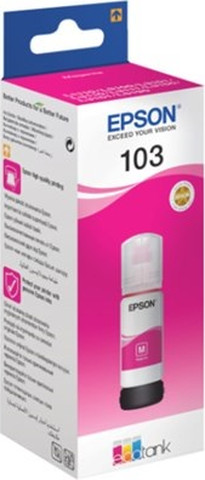 בקבוק דיו ורוד מקורי 103 ECO TANK