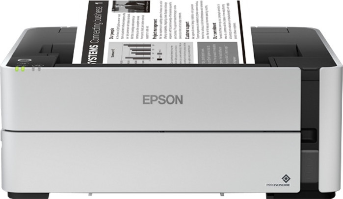 מדפסת בקבוקוני דיו עסקית אלחוטית - שחור לבן Epson אפסון EcoTank M1170