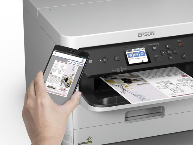 מדפסת עסקית אלחוטית Epson אפסון WorkForce Pro WF-C529RDTW