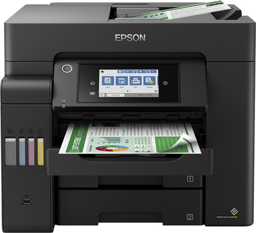מדפסת אלחוטית משולבת Epson אפסון EcoTank ‎L6550