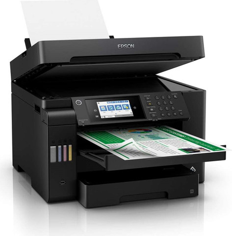 מדפסת אלחוטית משולבת Epson אפסון EcoTank ‎L6550