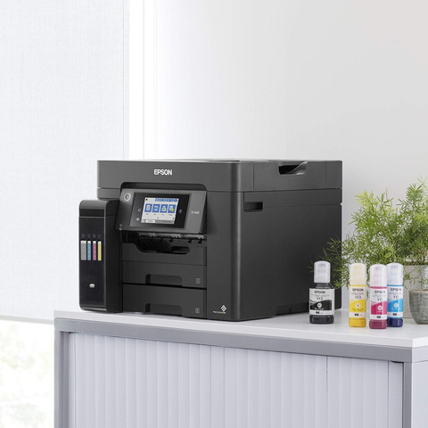 מדפסת אלחוטית משולבת Epson אפסון EcoTank ‎L6550