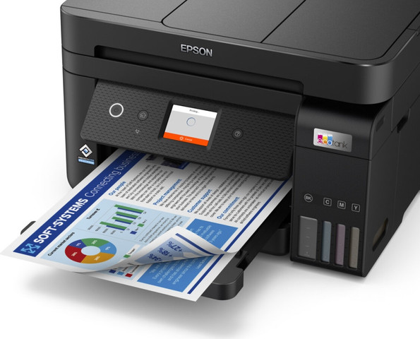 מדפסת אלחוטית משולבת Epson אפסון EcoTank L6290