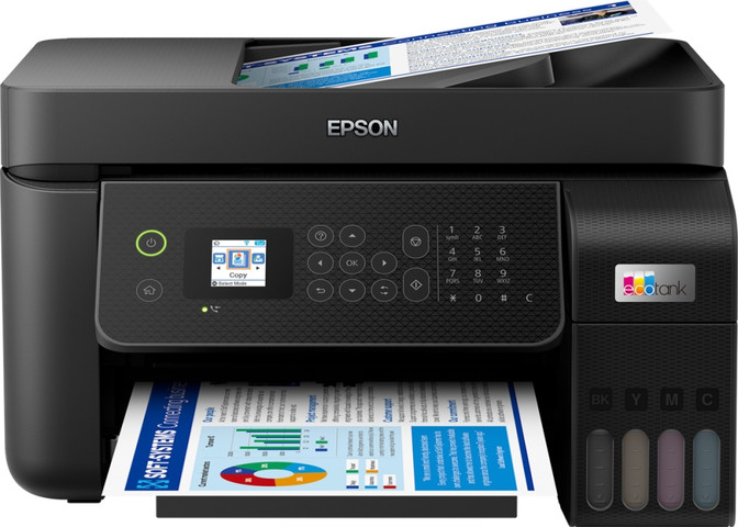 מדפסת אלחוטית משולבת Epson אפסון EcoTank L5290