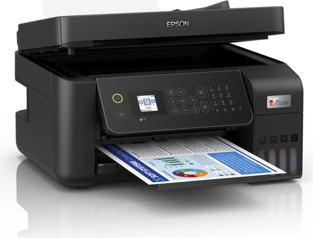 מדפסת אלחוטית משולבת Epson אפסון EcoTank L5290