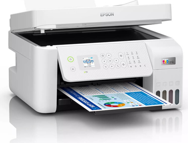 מדפסת אלחוטית משולבת Epson אפסון EcoTank L5296