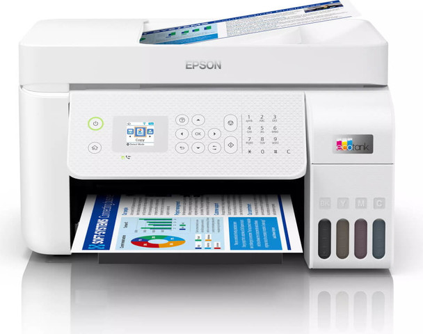 מדפסת אלחוטית משולבת Epson אפסון EcoTank L5296