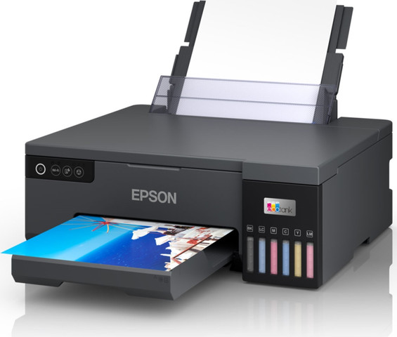 מדפסת פוטו אלחוטית Epson אפסון EcoTank L8050