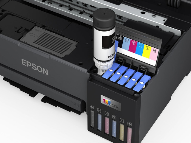 מדפסת פוטו אלחוטית Epson אפסון EcoTank L8050